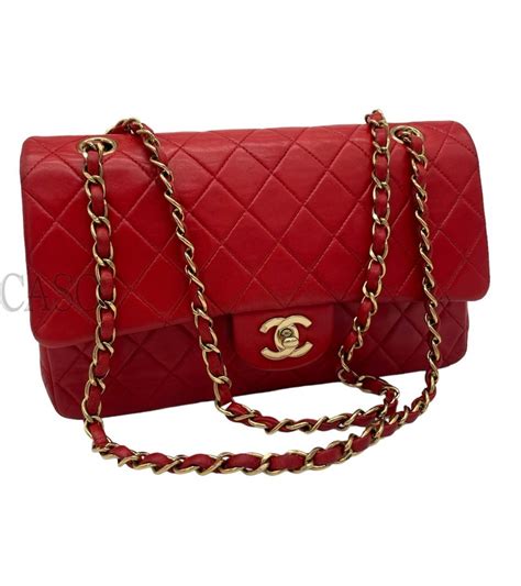 borsa chanel bianca nera e rossa|moda Chanel borse.